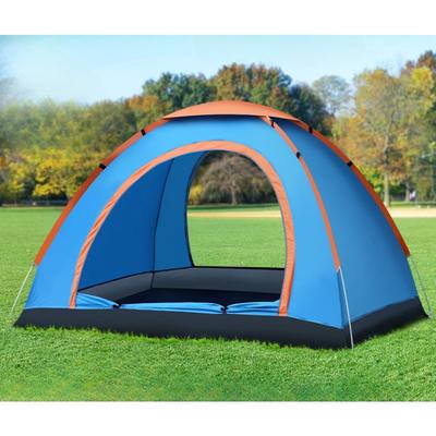 Уличная автоматическая всплывающая палатка для кемпинга, зимняя теплая домашняя кровать, палатка на 3-4 человека, ручная палатка для кемпинга