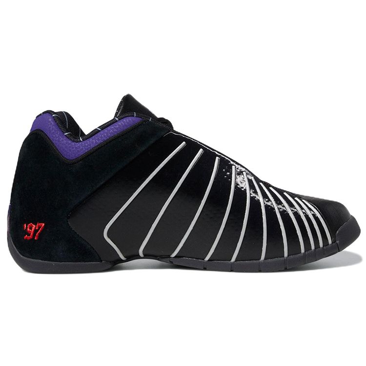 adidas T-Mac 3 Restomod Raptors Мужские кроссовки Black Core-Black College-Purple GY2394