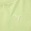 Puma Круглый вырез модная дышащая футболка с коротким рукавом Dopamine женские топы зеленый 628765-35
