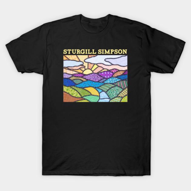 Asian Size Cotton Unisex Tshirt Print T-shirt Sturgill Simpson T-shirt No-Cut Print Regular Fit