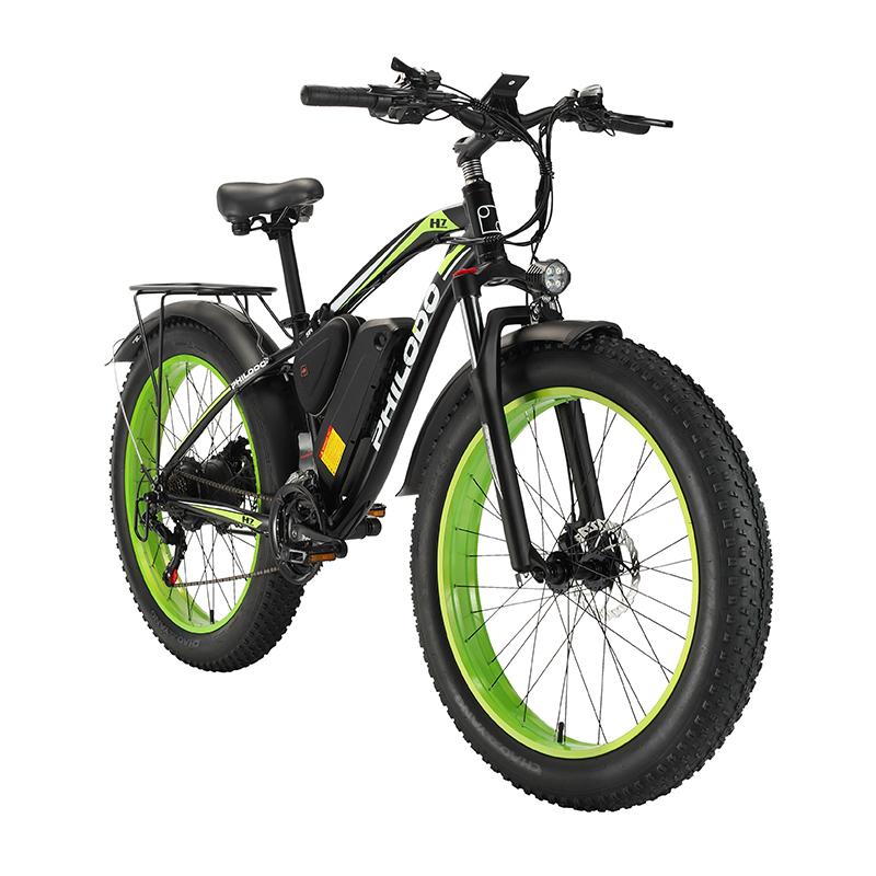 Philodo H7 Pro Electric Bike 1000W 48V 17.5Ah 26*4.0" Off-road E-bike Rear Drive Motor Hydraulic Disc Brakes 21-Speed 45km/h
