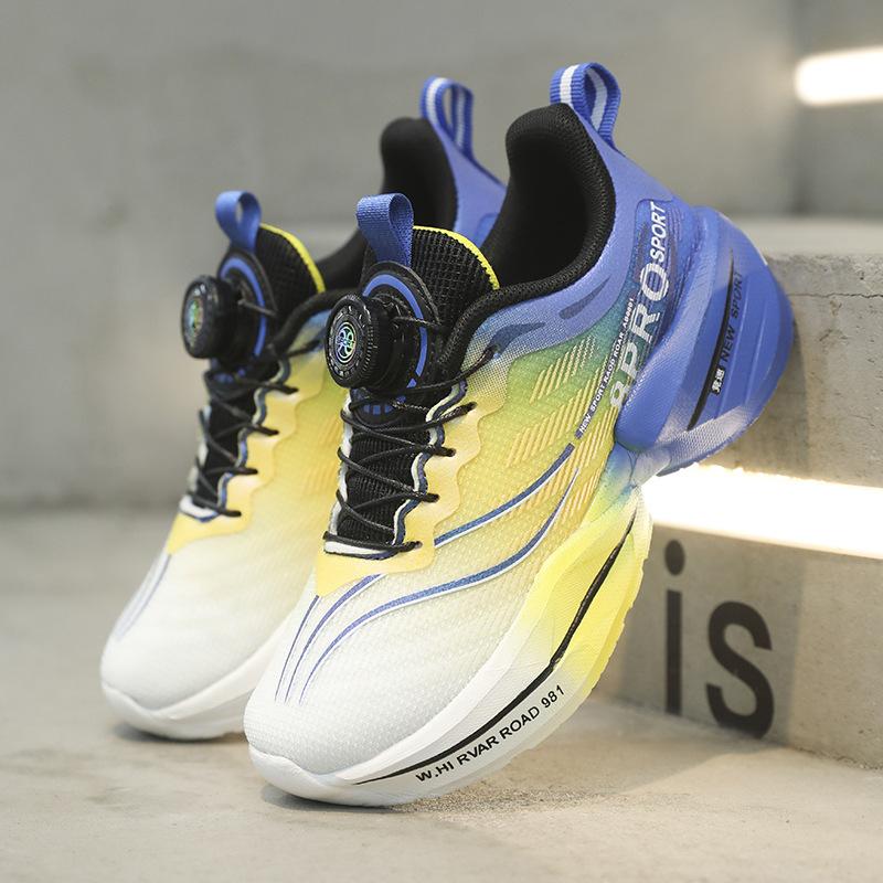 Sports Comfortable Footwear Lightweight Sports Shoes Gradual Change Color Free Basketball Shoes Casual Classmates Boys Students Girls Ball