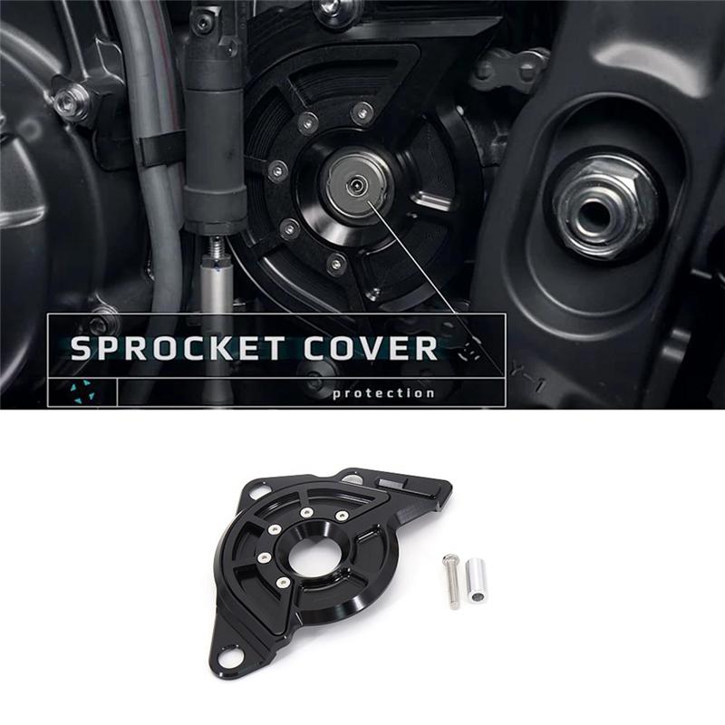 A28G-For MT-09 Chain Guard Foryamaha MT-09 Front Sprocket Cover Protector Motorcycle Accessories