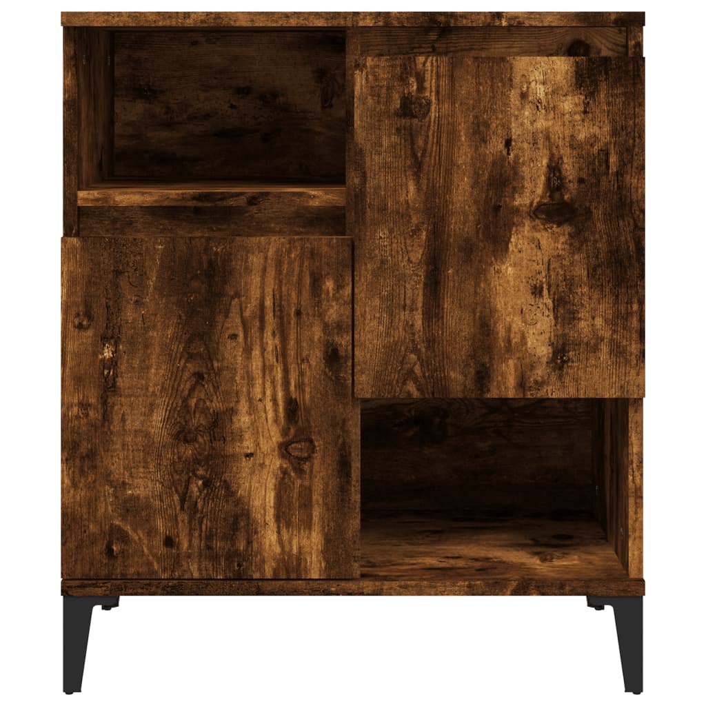 Vidaxl Komoda, Przydymiony Dąb, 60X35X70 Cm, Materiał Drewnopochodny