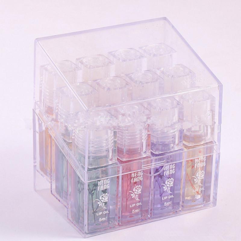 Обработка губной помады из сухоцветов и свежих цветов, увлажняющий бесцветный бальзам для губ, питательная и увлажняющая помада