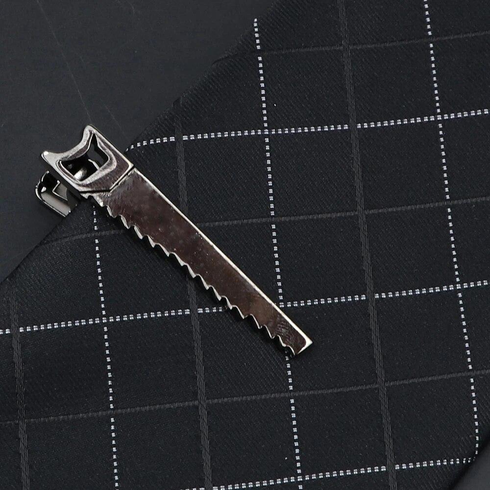 Мужская уникальная свадебная застежка для галстука, модная булавка из сплава, металлический зажим для галстука