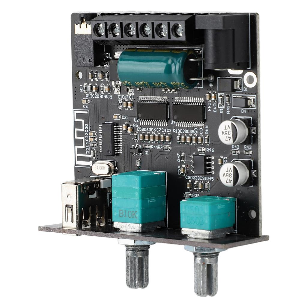 Bluetooth 5.1 Amplifier Board 9 To 24V 2.1 Channel Mini Receiver Wireless Stereo Sound Digital Amp