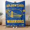 1pc Blanket - Golden State Warriors logo Print Design,Lightweight Blanket for Sofa,Bed- Soft &Warm,Gift for All Seasons