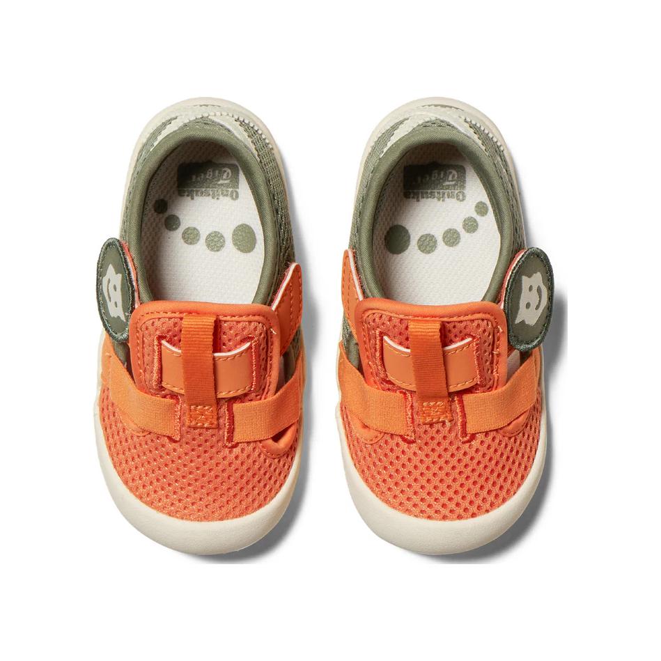 ONITSUKA TIGER Mexico 66 Удобные Простые Дышащие Прочные Низкие Кроссовки для Ходьбы Детские кроссовки Розовый Зеленый 1184A199-800