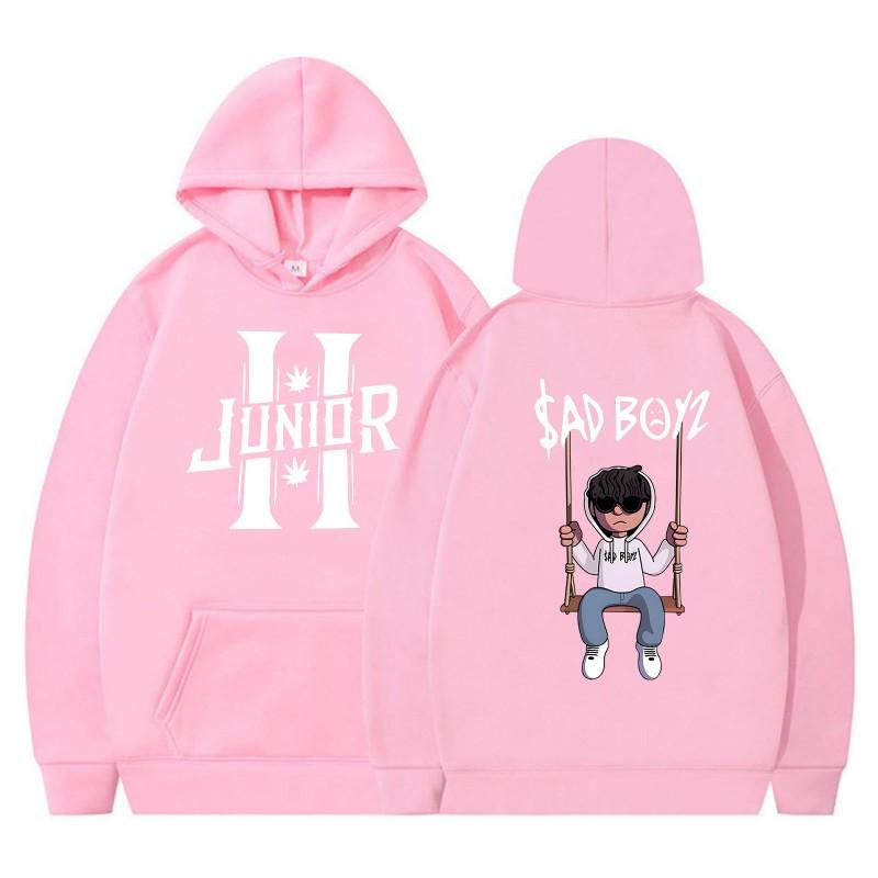 Unisex Hooded Sweatshirt Streetwear Casual Pullover Teens Men Women Loose Fit Cartoon Print