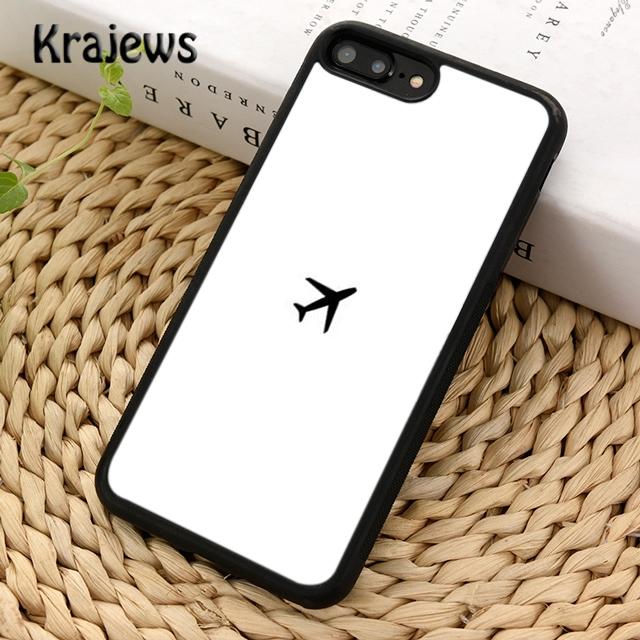 Krajews Travel the world of air plane paper Phone Case For iPhone 17 Air 16 15 14 plus 11 12 13 pro max coque Fundas