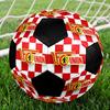 Union Berlin Мяч для мини-футбола Цветной Машинная строчка ПВХ Размер 5 Готов к тренировкам команды и соревнованиям Прочный Высокий отскок Крутой Спортивный Подарок