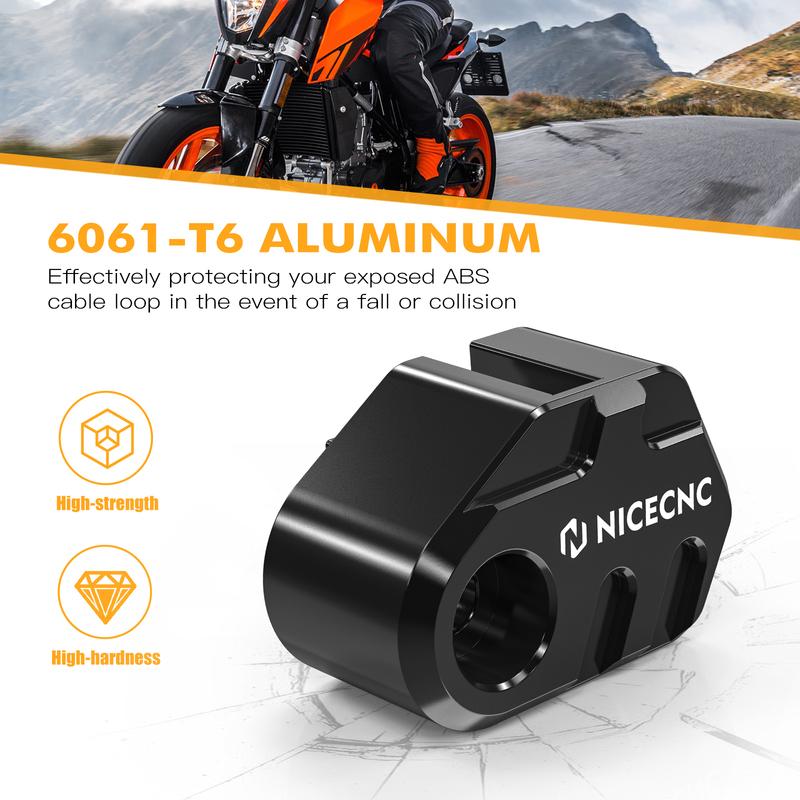 For 2012-2025 KTM 690 SMC R SMC 690 R 690 SMCR 690 Enduro R Rear ABS Sensor Protector ABS Guard Cover for KTM 690 Duke 2016-2022