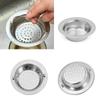 Waste Drainer Mesh Water Sink Plug Sink Strainer Plug Filter Basket Colander Food Hair Stopper
