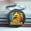 Eagle Themed Zinc Alloy Keyring With Stylish European Style For Home Use