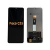 Полный комплект ЖК-экрана и тачскрина для Poco C55;черный; + Инструменты