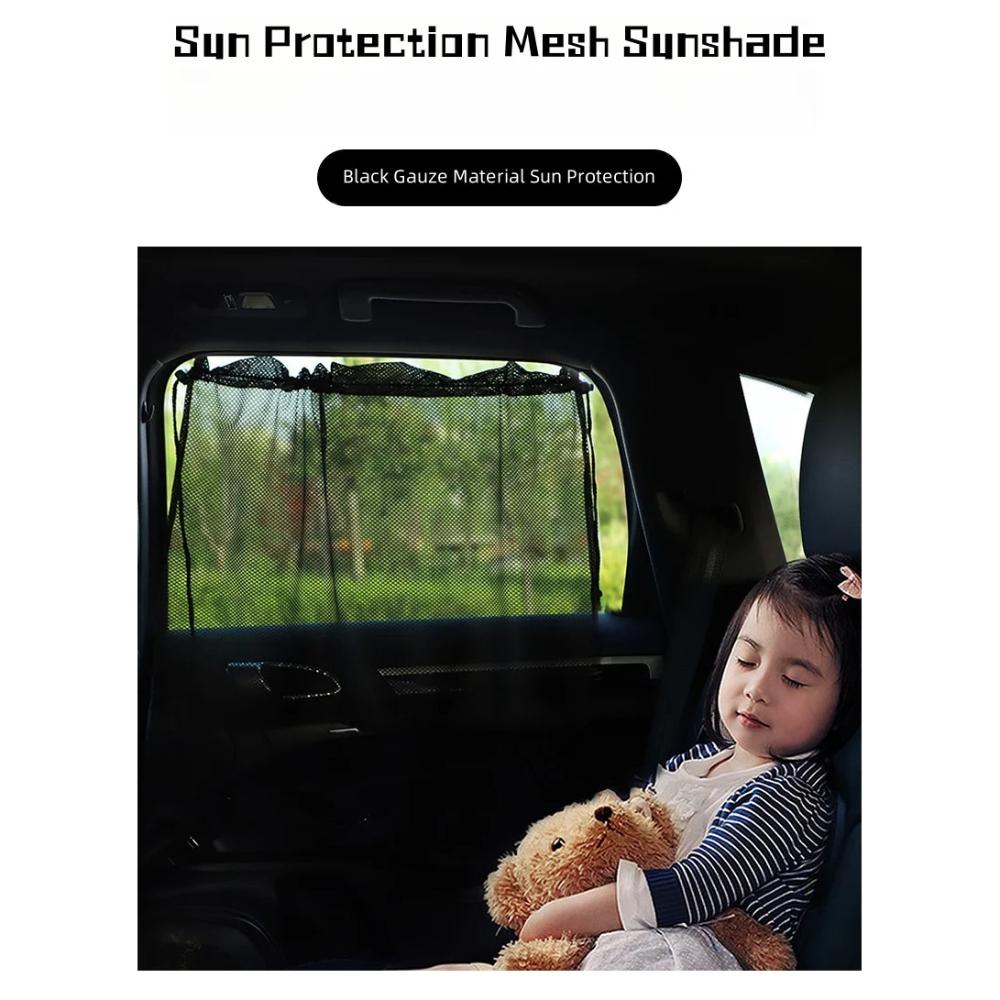 Sun Protection Car Curtain Sunshades Car Side Window Shade Curtain Auto Accessories