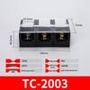 Высокомощный клеммный блок 4P 100A 200A Разъем для высокотоковых проводов (модель: 603 1004)