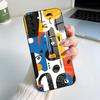 Абстрактный чехол для телефона в стиле Пикассо для Samsung A56 A36 A26 A16 A15 A25 A35 A55 A14 A34 A24 A54 Стеклянный чехол