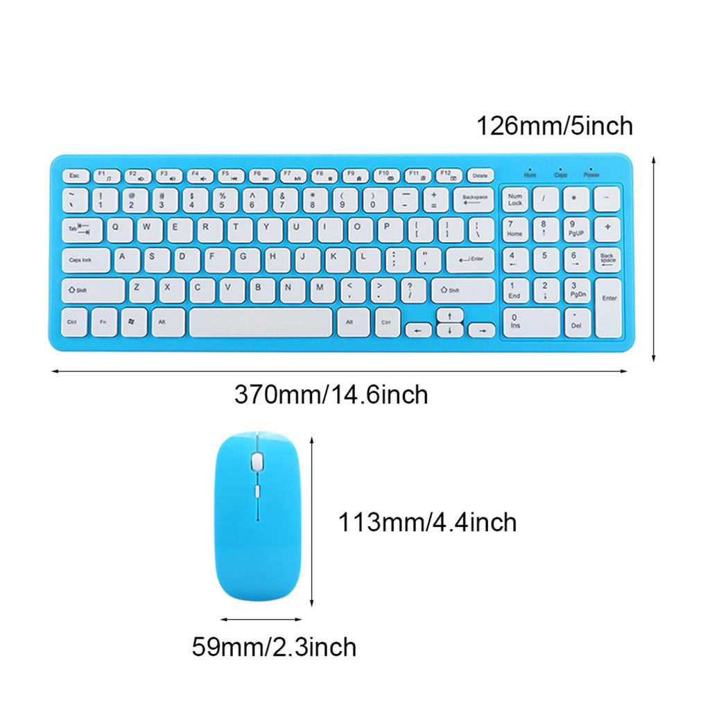 Wireless Mouse Keyboard Set   Gaming for Notebook Computer 3Speed   Receiver