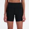 New Balance Гладкие шорты с высокой посадкой и карманами United Airlines Half NB 6 WS41271CBK