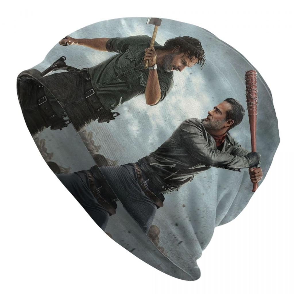 Телешоу ужасов «Ходячие мертвецы» Skullies шапки кепки уличная зимняя теплая унисекс женская вязаная шапка унисекс для взрослых шапки с капюшоном