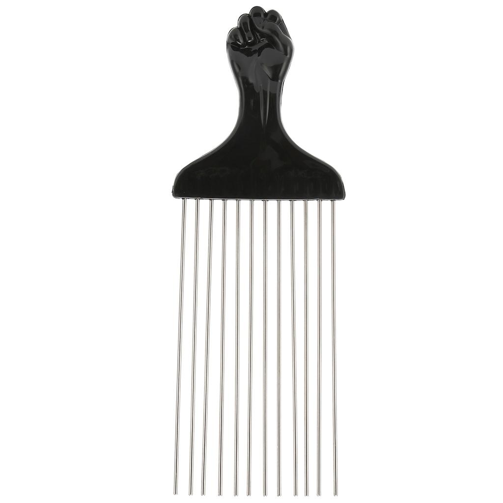 Профессиональная металлическая расческа для распутывания волос, парикмахерская, расческа, инструмент для укладки волос