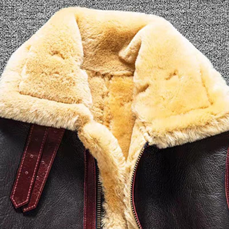 Jacket Genuine Fur Men's G3 Military Thickened Warm Jacket Fashion Winter All-in-One Short Jacket