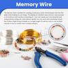 1Roll Metal Wire Memory Steel Wire for Jewelry Making DIY Beading Bracelet Earrings Findings Bangle Necklace Accessories