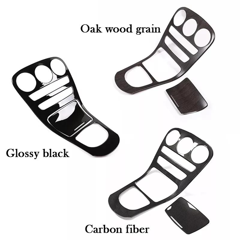 1 компл. салона автомобиля, центральная консоль, панель переключения передач, накладка для автомобиля Mercedes Benz C GLC Class W205 X253