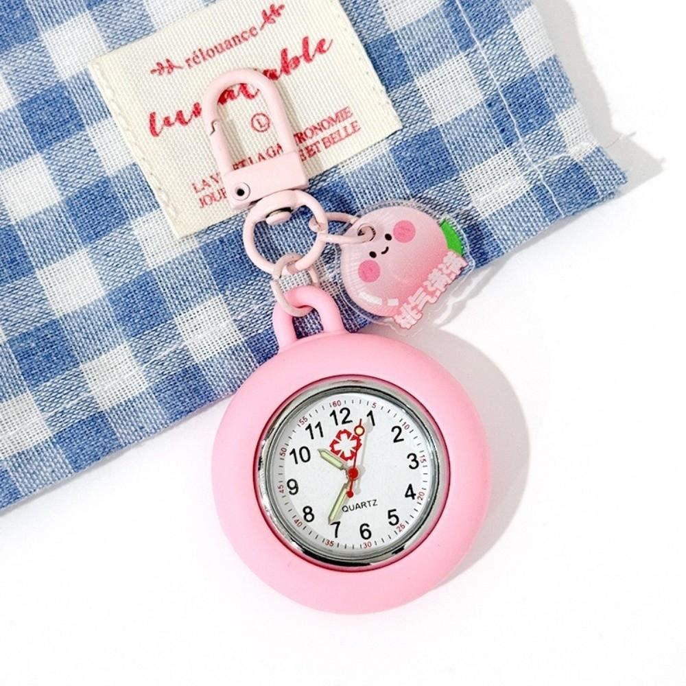 Bag Hanging Pocket Watches Colourful Students Clock Pendant Decoration Watch Keychains Men