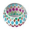 Mosaic Glass Tabletop Tea Light Centerpiece Candlestick Home Decor Candle Holder Candle Jar