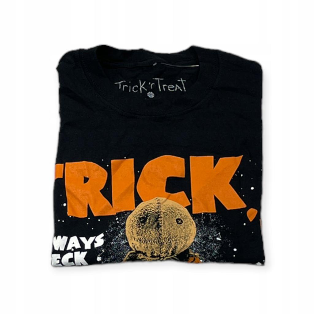 Koszulka T-shirt damska okrągły dekolt SPENCER'S TRICK 'R TREAT S