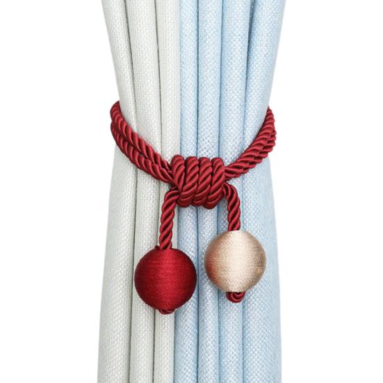 Практичный держатель для штор, креативная фиксация, многоцветный подвесной шар, драпировка, подхват, принадлежности для спальни