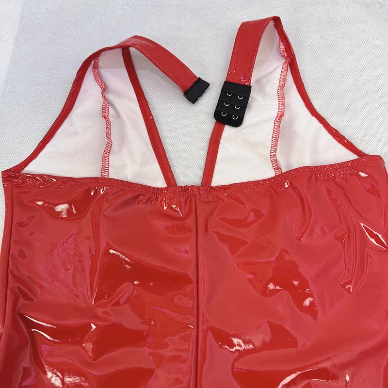 Женское женское платье с V-образным вырезом и бретелькой через шею в европейском и американском стиле