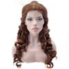 Monoii La Belle Wig Cosplay Halloween Beauty and the Beast Princess Wig Long Curly Hair Costume D335