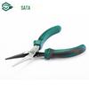 SATA 70617A Эргономичные мини-плоскогубцы с длинными узкими губками