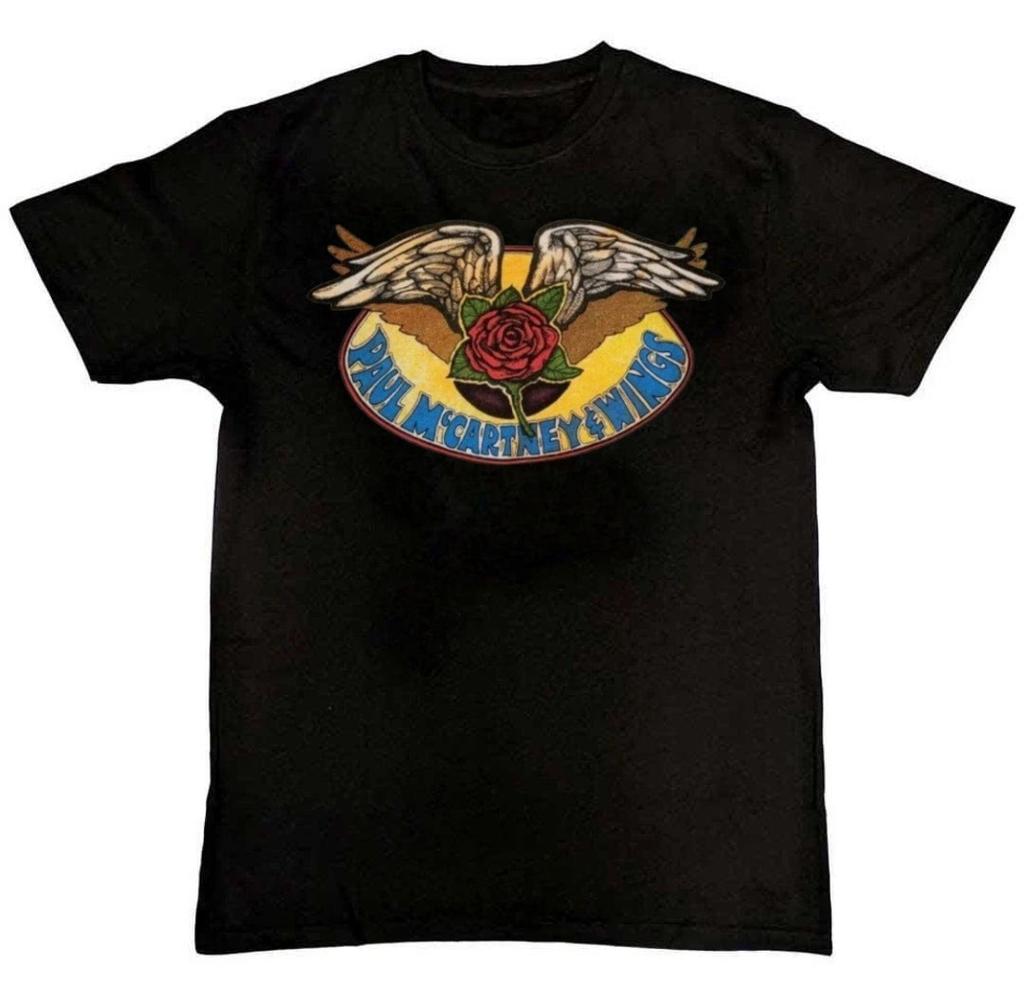 Paul McCartney & Wings 1976 The Beatles Tour Vintage T-Shirt