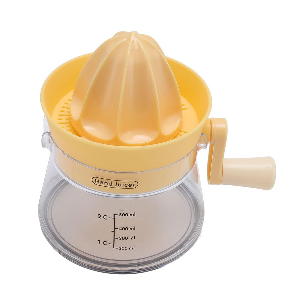 Соковыжималка для цитрусовых с ручным приводом 500 мл Многофункциональная ручная соковыжималка для лимона и лайма со шкалой для