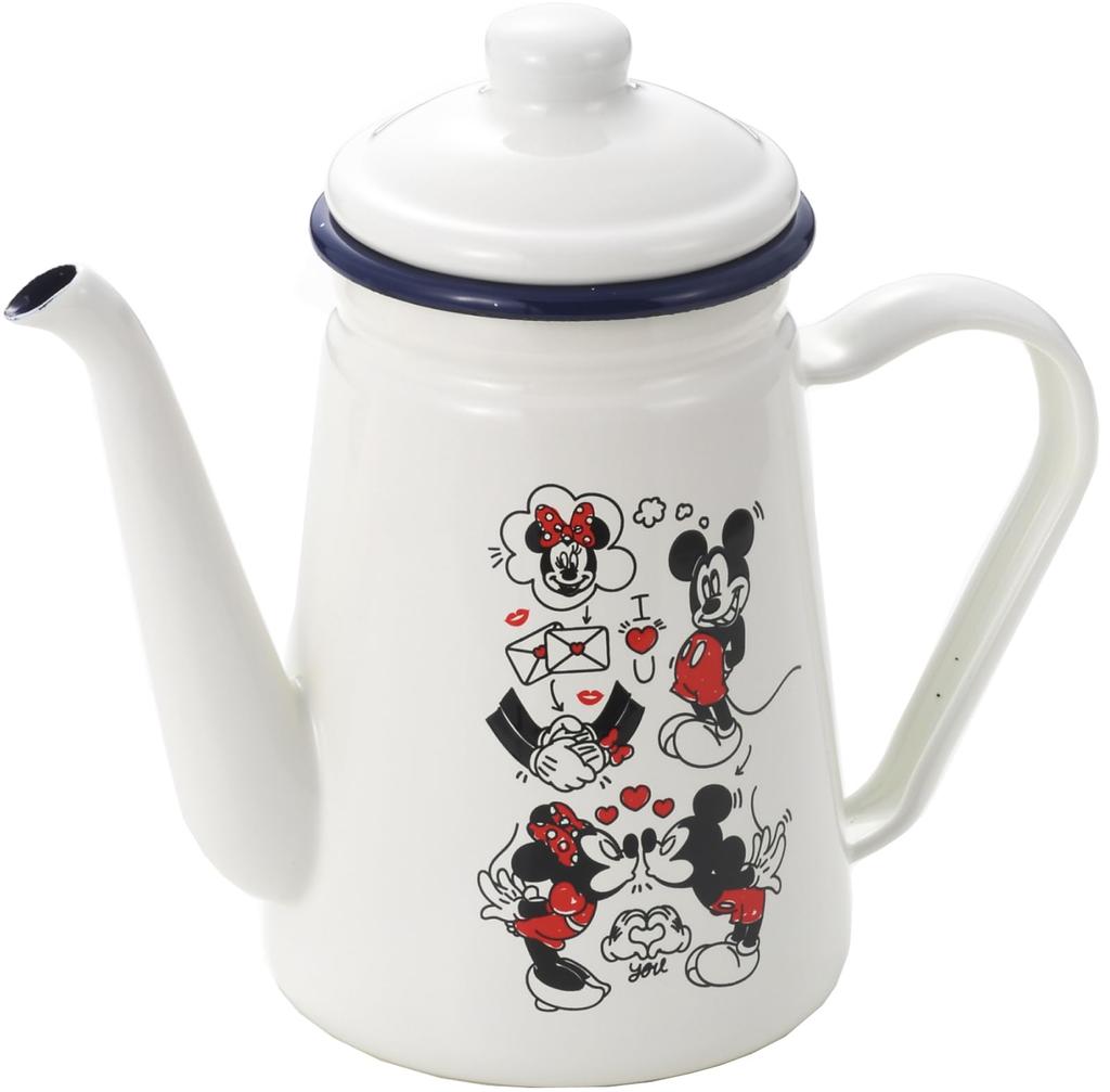 Эмалированный кофейник Disney Shake Hands 1.1 л MMJ-05