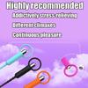 Silicone Vibrating Urethral Sound - Ribbed Penis Plug Male Masturbator, 10 Modes Urethra Stretcher Sex Toy for Men