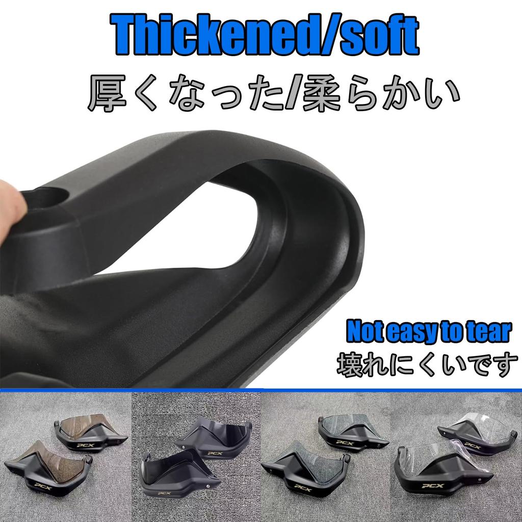 MAORANG For PCX160 PCX150 2024 2025 Motorcycle Hand Guard, Handguard, Windproof, 160 Pcx150 2017-2025+ Motorcycle Accessories (Transparent Color)