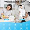 Радионяня, Видеоняня 4,3" с камерой 1080P, Умная 2,4G WiFi аудионяня с дистанционным управлением PTZ, Ночное видение, Двусторонняя связь, Режим сна, RGB