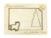 Australian Terrier, Aussie - Photo frame, engraved wooden frame, a lovely gadget for the dog lover by Art-Dog