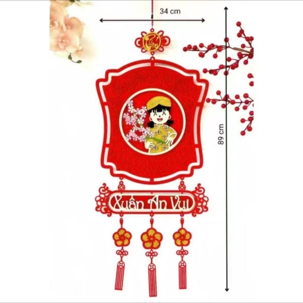 Вьетнамский Праздник Весны Подвесное Украшение Стена Стена Окно Дверь Подвесной Декор Новый Год