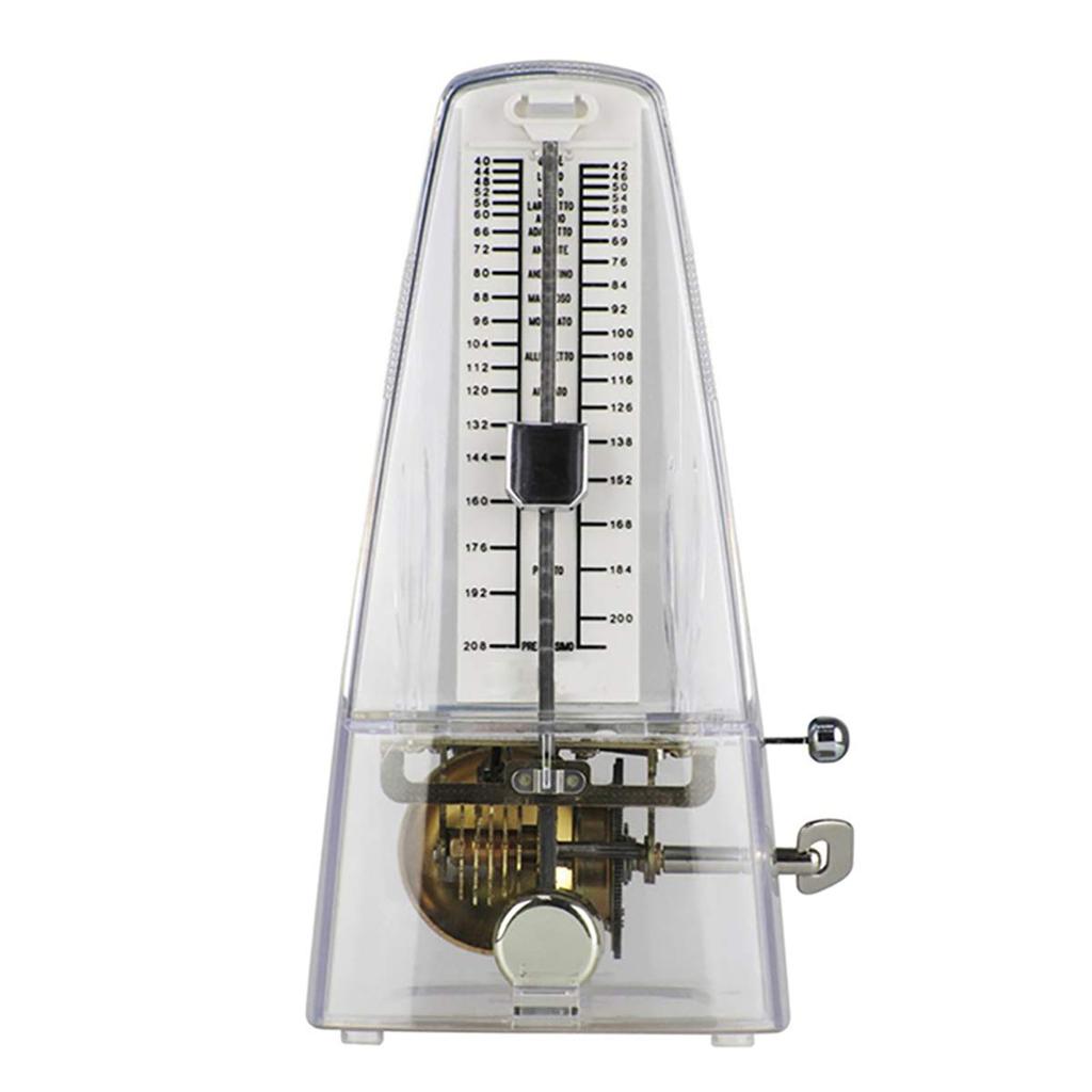 RAKU Pendulum Metronome, High-Precision, Pure Copper Axis, Loud Sound, Spring-Operated, Compatible with Piano, Guitar, Bass, Drums, Violin, and Other