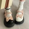 Japanese Muffin Sweet and Cool Mary Jane Small Leather Shoes Women's Spring and Summer Versatile Thick-soled Height-increasing Lolita Jk Single Shoes