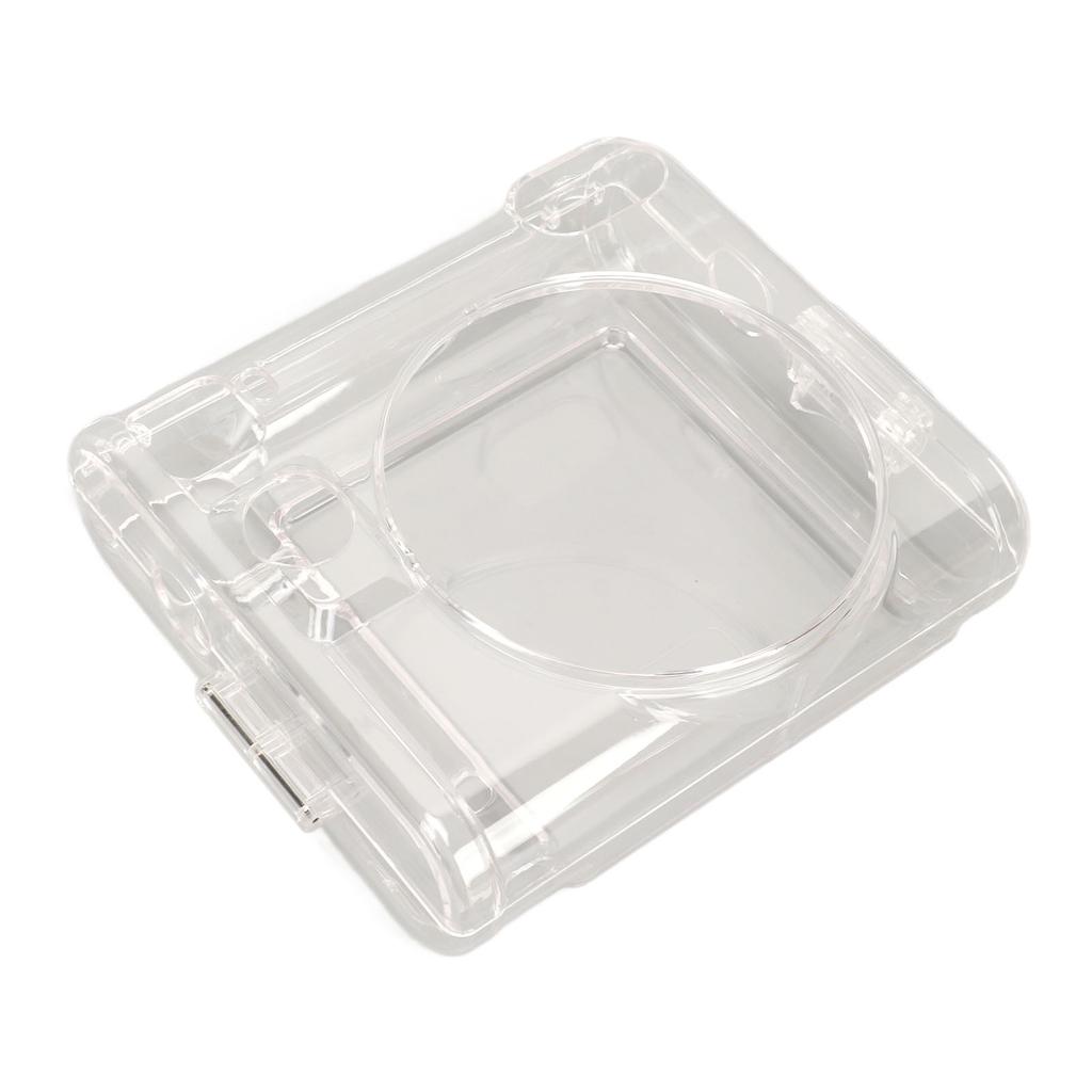 Чехол для моментальной камеры Защитная крышка Прозрачный жесткий корпус с регулируемым съемным ремешком Аксессуар для моментальной камеры для