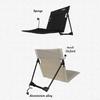 Camping Chair Foldable Seat Cushion Portable Back Chair