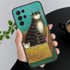 Cartoon Cat Phone Case For Samsung A52S A21S A33 A23 A13 A14 A32 A52 A53 A54 A51 A71 A15